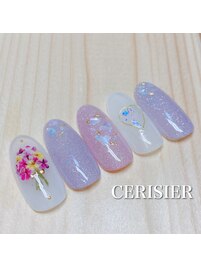 キラキラパーツネイル★