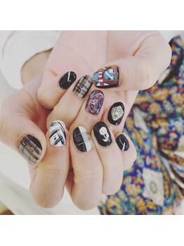 だんご名物推しネイル