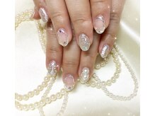 ウィズ フェリーク/シルバーラメホロネイル