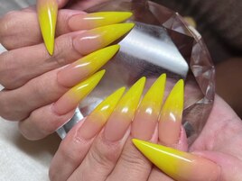 グラデーション☆長さ出し☆ケア