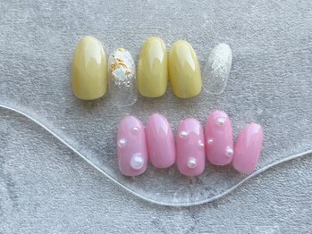 ネイルサロン ジョアアンジェ 天王寺店(joie ange)/シンプル　カジュアル　ガーリー