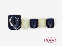 ネイルサロンアビー 北千住店(abbie)/大人ハート　￥10989