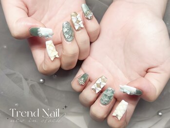トレンドネイルスタジオ(Trend Nail Studio)/150分チップ長出し持込デザイン