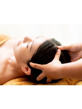 ヘッドスパで癒されたい