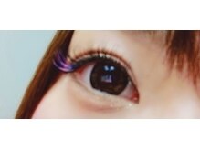 サロンドアイラッシュ(Salon de Eyelash)の雰囲気（彩りまつ毛☆3Dラッシュオリジナルデザイン210本目尻にカラー♪）