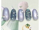 うるうる水滴ネイル