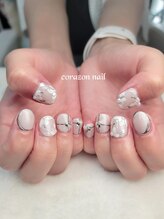 コラソンネイル(corazon nail)/HAND☆120分☆フラワーネイル