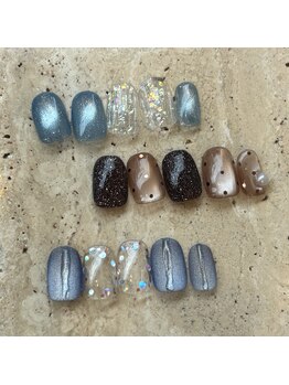 ハラジュクネイルズ(harajukunails)の写真/【選べる季節のトレンドデザインコース¥6800】太陽の光が差し込む、白を基調としたお洒落な店内で。