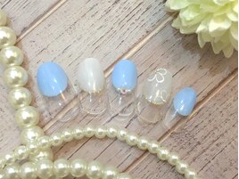 お花アート 丸フレンチ ￥5,900