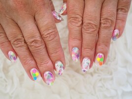フラワーネイル