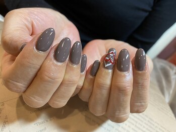 ロータス Lotus/チョコレートカラーネイル