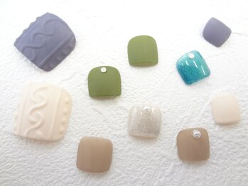 ネイルサロン クイール 小山店(NAIL SALON QUILL)/マグネット×ニットアート