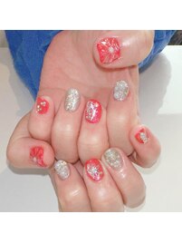 クリスマスネイル