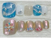 キャンアイドレッシー 博多店(Can I Dressy)/フット　定額アート5800円