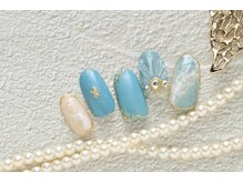ネイルサロンアンドスクール ミュー(Nail Salon & school mieux)/海ネイル