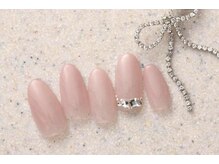 ネイルサロンプリッシュ 横浜店(prish)/5000円　韓国ネイル　透明感