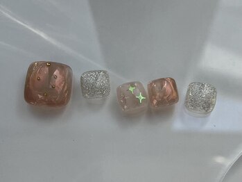 アイネイルズ 恵比寿店(I nails)/夕焼けオレンジ