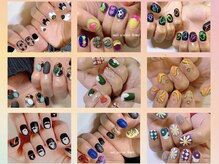 個性的なアートお任せ下さい♪オンリーワンネイルを作成します☆