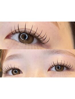 目の形にあったエクステ提案が得意