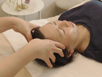 ナンシーココ(9Ccoco)の写真/40代からのご褒美ヘッドスパ☆首肩こり・眼精疲労・脳疲労へ！感動のリフトアップ体験♪
