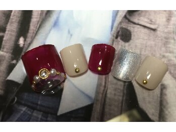 ネイルサロン リリオ(Nail Salon Ririo)/秋色フレンチ