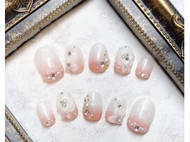 【オーダーチップ】ローズネイル