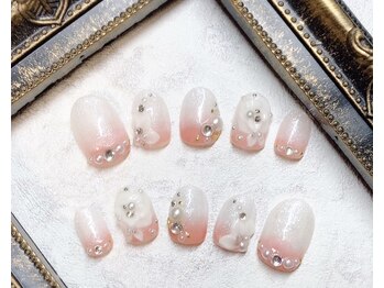 リーヴェ(Riebe)/【オーダーチップ】ローズネイル