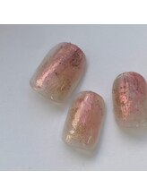 ラテネイル(Latte nail)/ピンクブラウンnuance