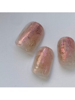 ピンクブラウンnuance