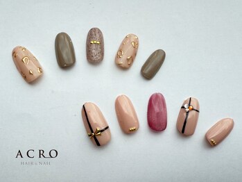 アクロネイル アンド アイ(ACRO NAIL&EYE)/2024 11月 定額トレンドコース2