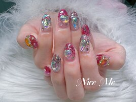 ストーン付け放題