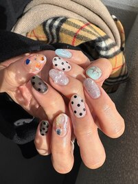 個性派ネイル