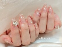 アリューミー 南青山店(Allu.Me)/マグネット星ネイル(staff:saki)