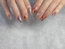 08ネイル(08 nail＆school)/秋のニュアンスネイル