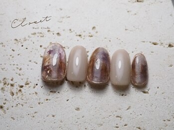 ネイルクローゼット(Nail Closet)/11月 Monthly Design