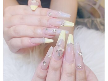 アン(AN)/チップ長さ出し+アートやり放題