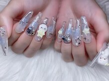 ベティネイル アイラッシュ(Betty Nail)/ちいかわあざらし♪クリアネイル