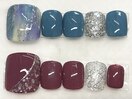 フット 定額アート 4500円