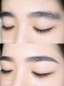 《リピーター様》美眉スタイリングWAX+眉カット+眉メイク