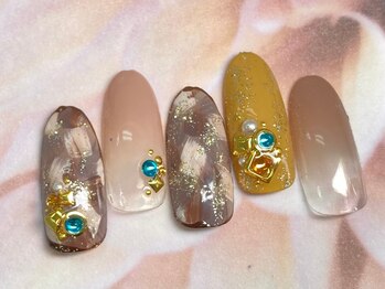 ネイルサロン マハロ(Nail salon MaHaLo)/新規付替オフ込☆ハンド¥7950