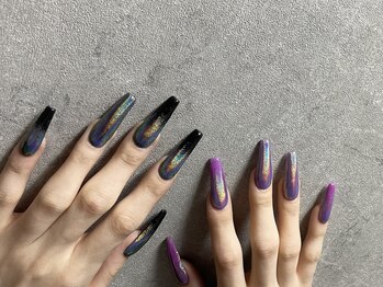 イビズ 新宿店(eviz)/スカルプユニコーンネイル