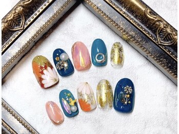 リーヴェ(Riebe)/【オーダーチップ】レトロ花