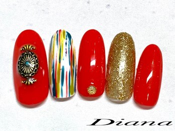 定額ネイル　7,700円　A‐070