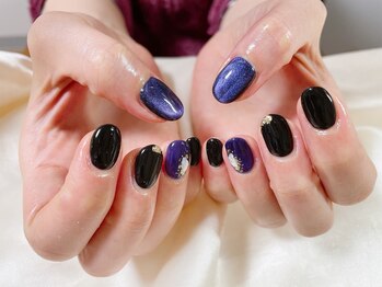 キキネイル たまプラーザ店(kikinail)/2月定額A シェルネイル