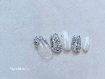 ヴィガー アンド ルックス 白金 目黒(Vigor&Looks)/ツイード　冬　フレンチ