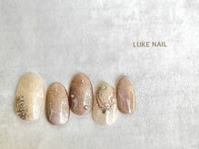 ルークネイル 恵比寿店(LUKE NAIL)/オーロラニュアンスネイル　春