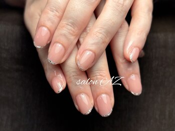 サロン エージー(salon AZ)/バイカラーフレンチ
