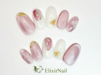 エリクサーネイル 池袋(Elixir Nail)/定額a シンプル/クーポン使用