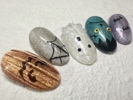 ハロウィンネイル