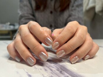 キャメル つくば(Camel.)/マグネット×フラッシュネイル